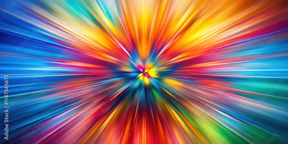 Colorful radial motion blurred light rays abstract background, light rays, abstract, colorful, radial, motion, blurred, vibrant Colorful radial motion blurred light rays abstract background, light rays, abstract, colorful, radial, motion, blurred, vibrant
