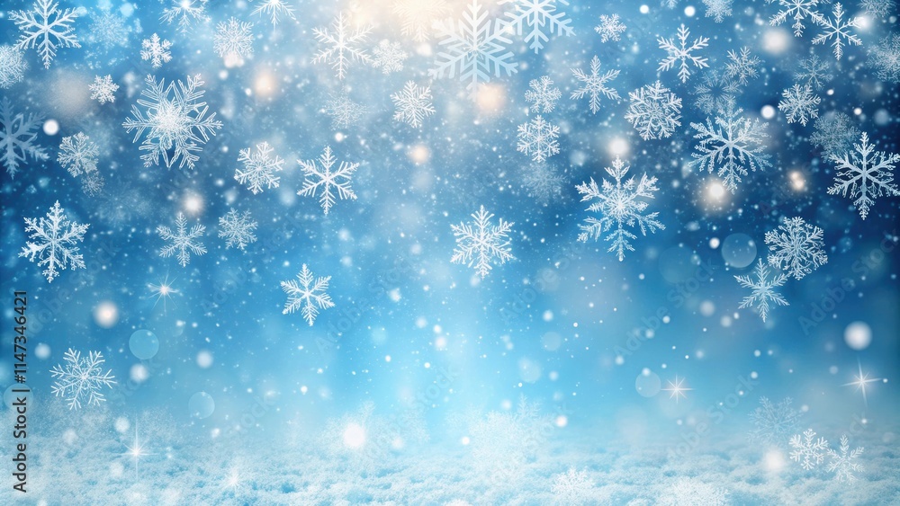 Vertical winter background with gentle snowflakes falling, creating a peaceful and serene snowy day scene, winter Vertical winter background with gentle snowflakes falling, creating a peaceful and serene snowy day scene, winter