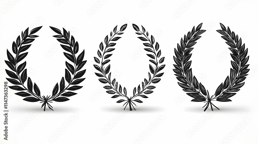 Laurel Wreath Creates Elegant Symbolism Beautifully Laurel Wreath Creates Elegant Symbolism Beautifully