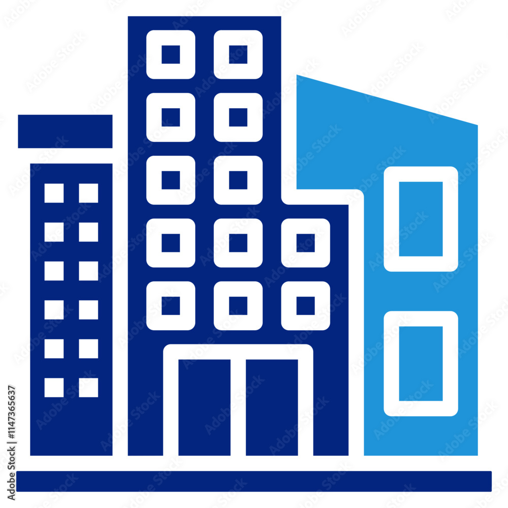 Office Building Icon Element For Design Office Building Icon Element For Design