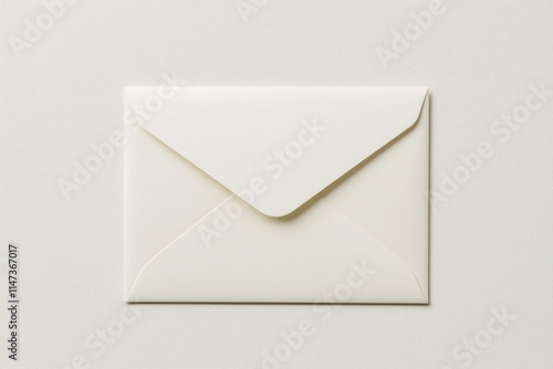 Minimalist White Envelope