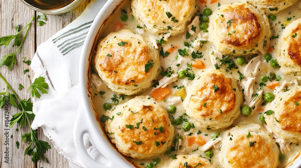 Cheddar Bay Biscuit Chicken Pot Pie with Creamy Chicken and Vegetable Filling, Topped with Golden, Flaky Cheddar Bay Biscuits for a Cozy Family Dinner Cheddar Bay Biscuit Chicken Pot Pie with Creamy Chicken and Vegetable Filling, Topped with Golden, Flaky Cheddar Bay Biscuits for a Cozy Family Dinner