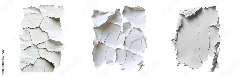 Torn Paper Textures for Creative Use Isolated on transparent background Torn Paper Textures for Creative Use Isolated on transparent background