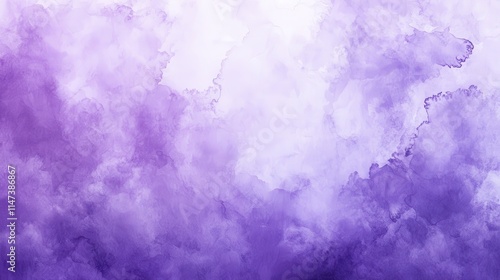 Lavender background with watercolor wash in purple shades