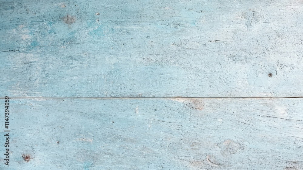 Obraz premium Light blue painted rustic wood texture.