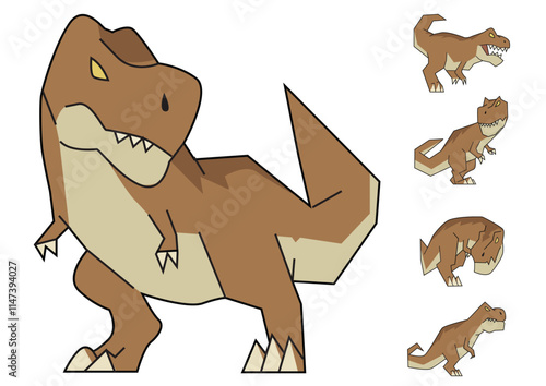 Dinosaur - T rex set