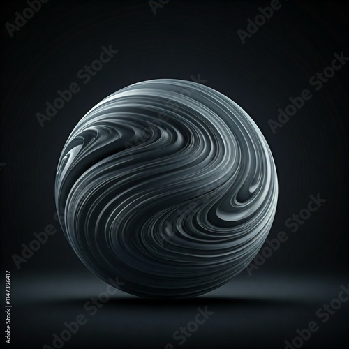 abstract 3d sphere