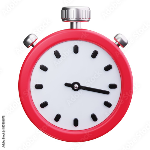 timer 3d render icons