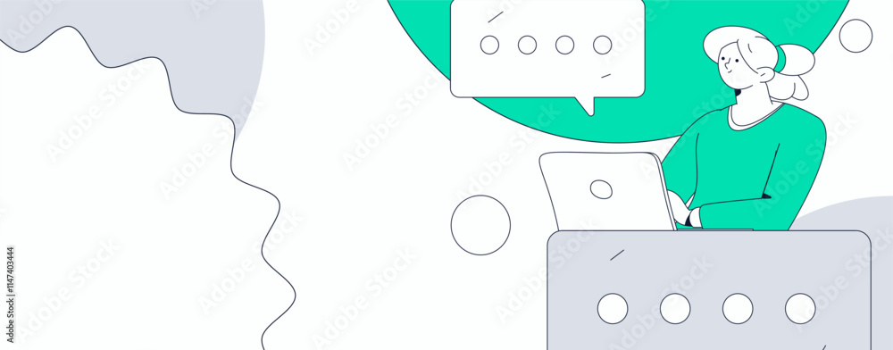 Communicate with consultants flat vector character concept operation hand drawn illustration
Communicate with consultants flat vector character concept operation hand drawn illustration