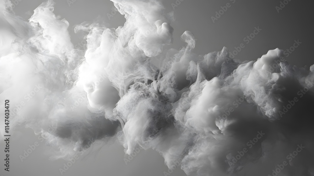 Naklejka premium Dynamic cloud formation overhead nature high-resolution image atmospheric aerial view natural phenomena