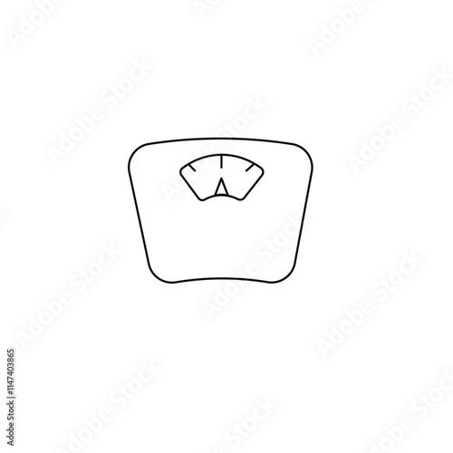 scales thin icon vector