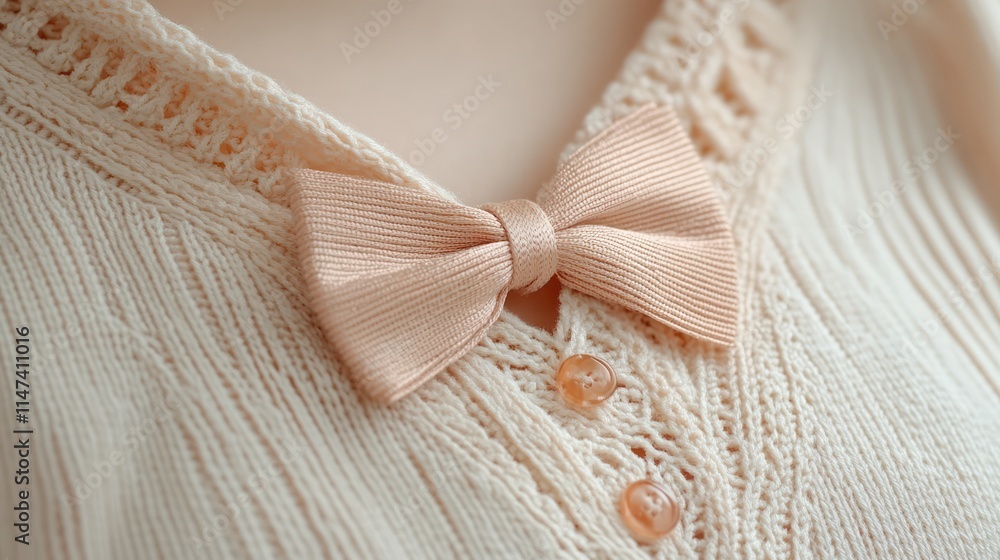 Lovely Lace: Elegant Blouse with Bow Detail Lovely Lace: Elegant Blouse with Bow Detail