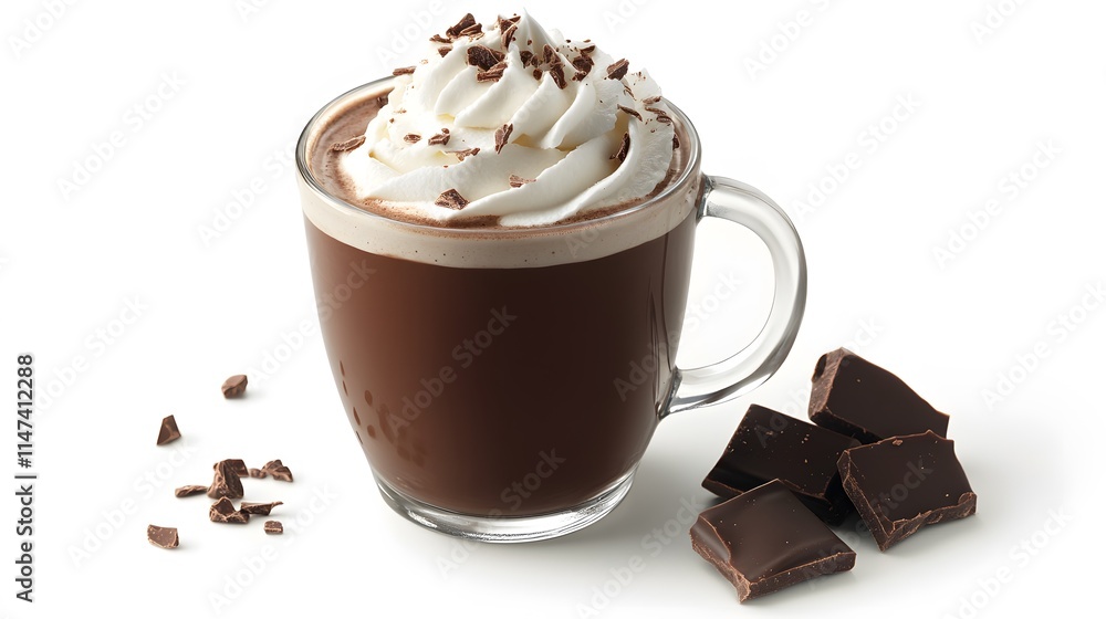 Indulging in decadent hot chocolate cozy beverage photography comforting atmosphere close-up view warmth and relaxation concept Indulging in decadent hot chocolate cozy beverage photography comforting atmosphere close-up view warmth and relaxation concept