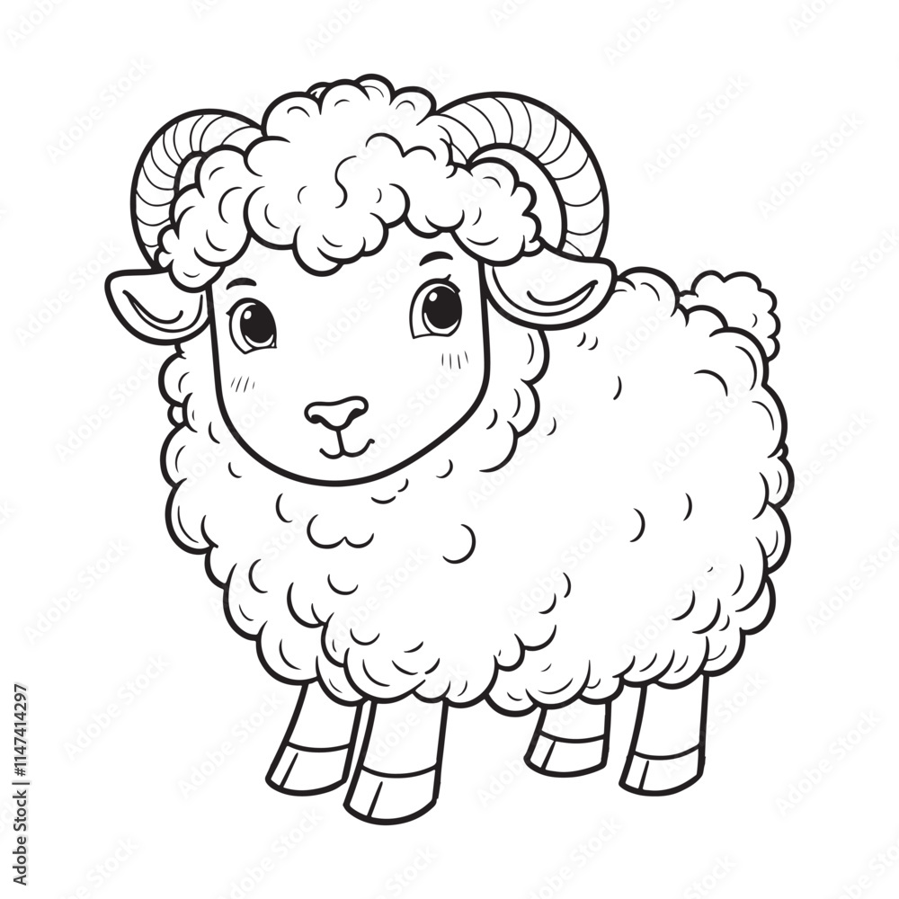 sheep line art vector, Sheep silhouette isolated on white background. Vector illustration sheep line art vector, Sheep silhouette isolated on white background. Vector illustration