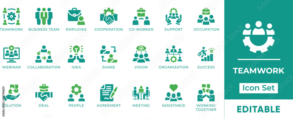 © Design Squirrel - Teamwork Icon Set. Features editable icons for teamwork. Perfect for businesses, teams, and organizations. © Design Squirrel - Teamwork Icon Set. Features editable icons for teamwork. Perfect for businesses, teams, and organizations.