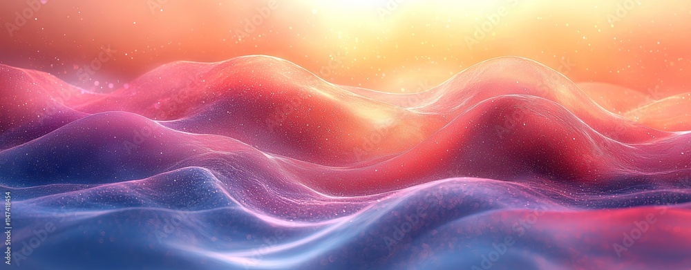 Obraz premium Soft Smooth Gradients in Abstract Background