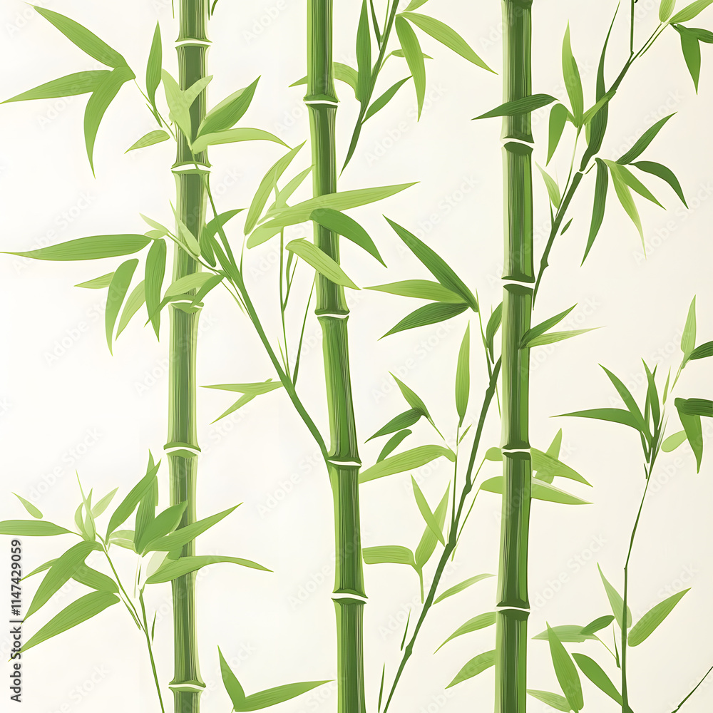 Obraz premium floral and leafy illustrator elements for card, wallpaper.