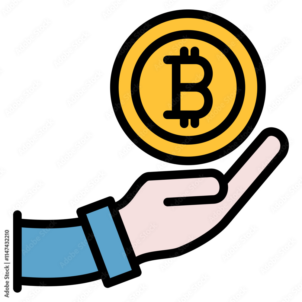 Cryptocurrency Icon Cryptocurrency Icon