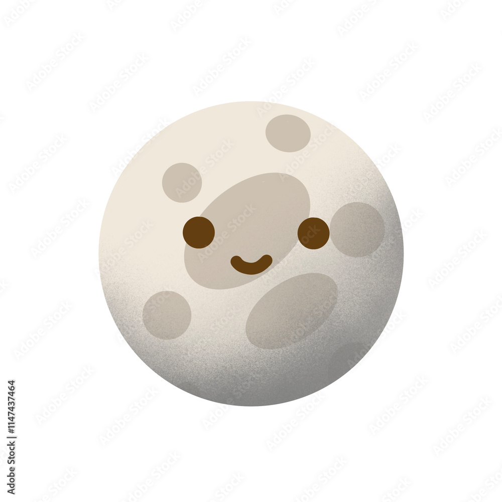 Obraz premium Illustration of an Planets in our Universe Mercury