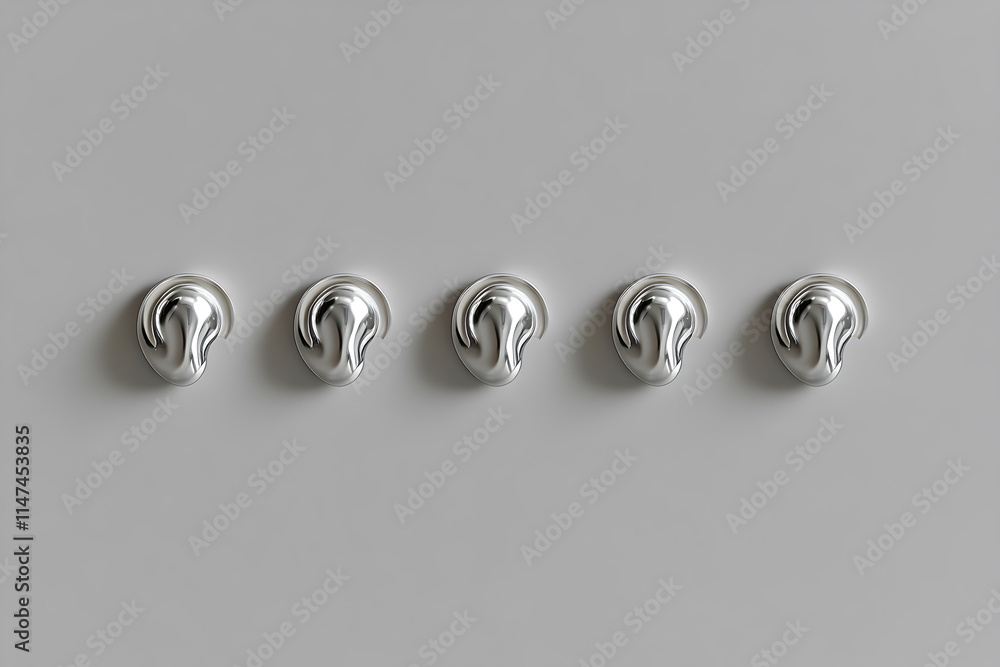 Abstract Metallic Wall Art Design Abstract Metallic Wall Art Design