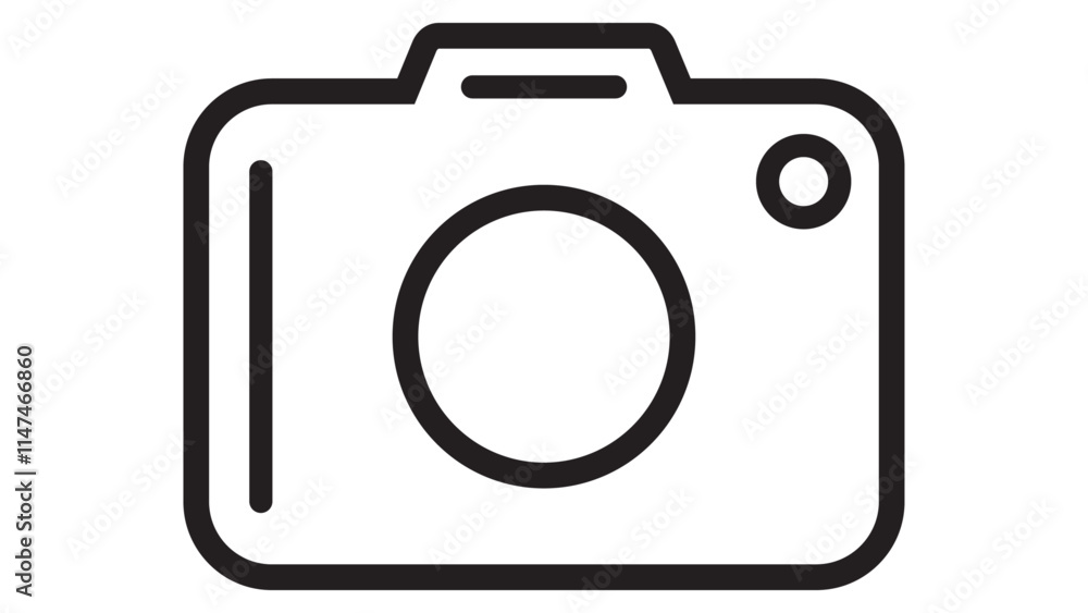 camera isolated on white background camera isolated on white background