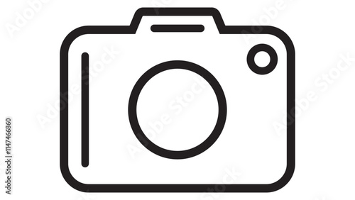 camera isolated on white background