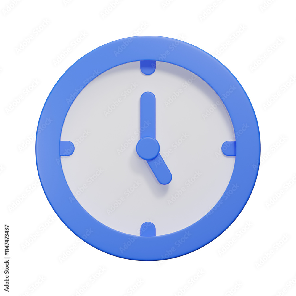 3d clock time deadline alarm watch icon 3d clock time deadline alarm watch icon