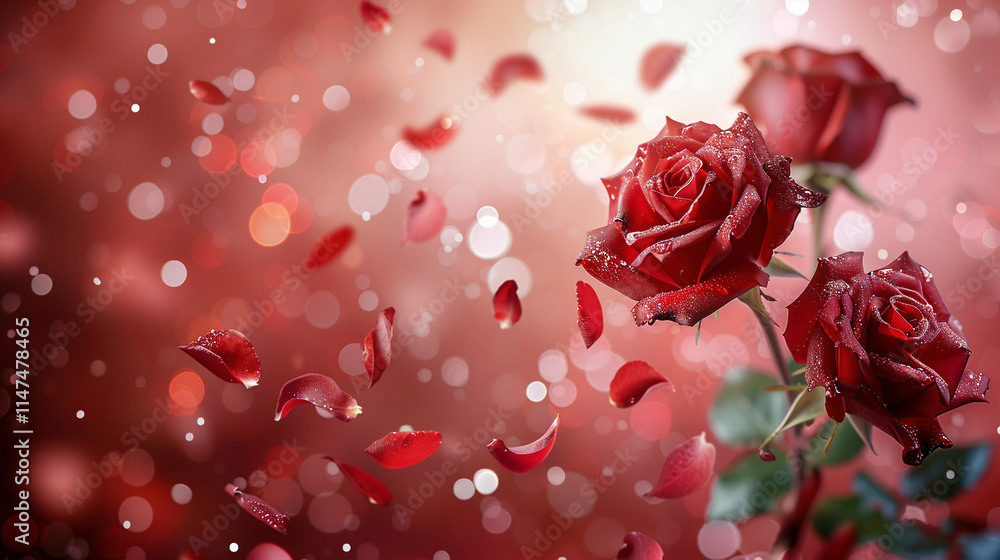 Valentine’s day e-commerce poster Valentine’s day e-commerce poster