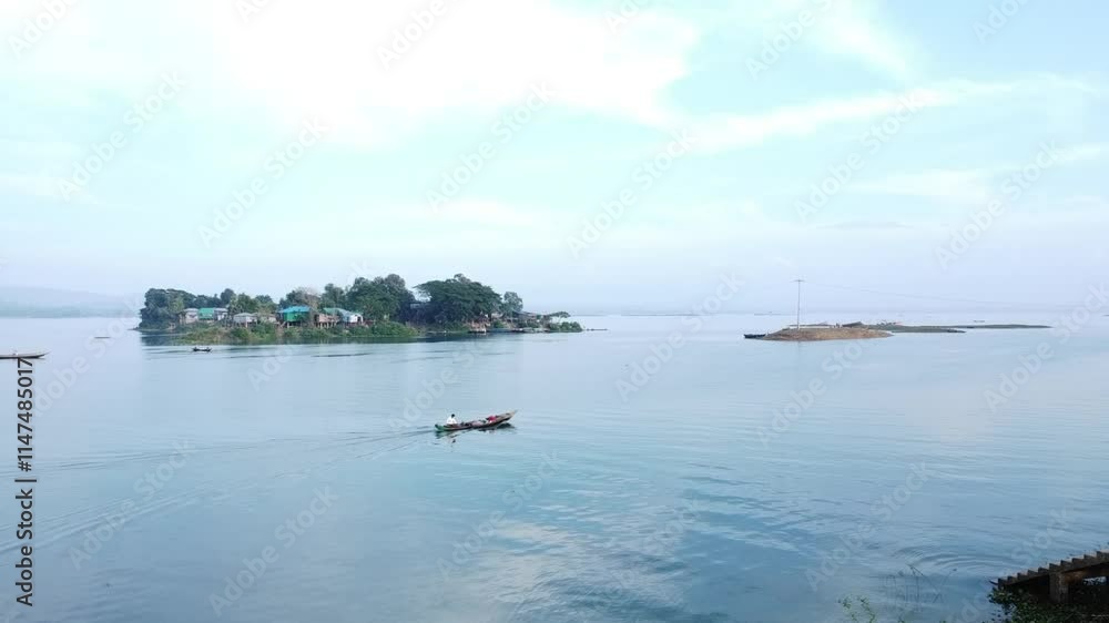 Kaptai Lake is the largest lake in Bangladesh. It is located in the Kaptai Upazila under Rangamati District of Chittagong Division. Kaptai Lake is the largest lake in Bangladesh. It is located in the Kaptai Upazila under Rangamati District of Chittagong Division.