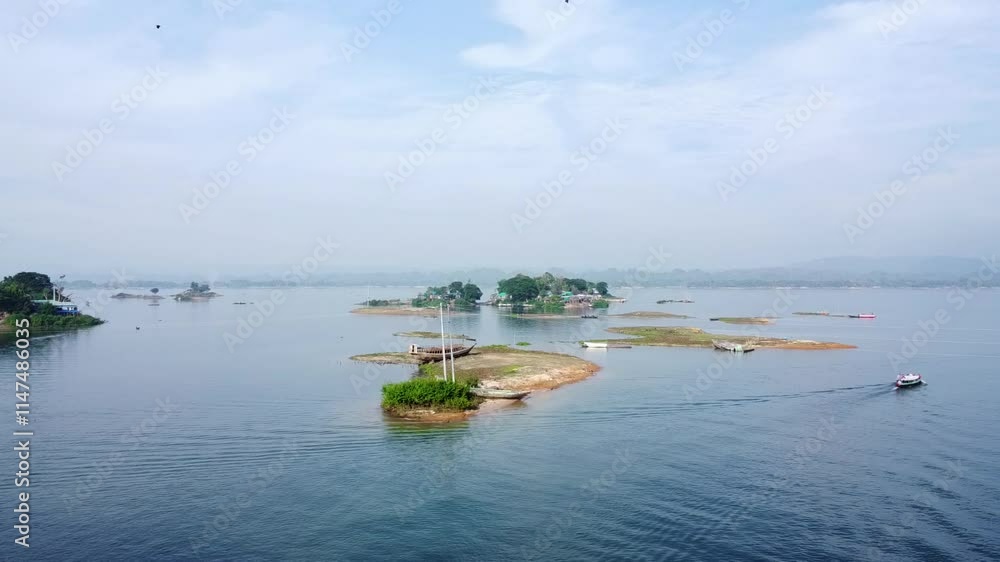 Kaptai Lake is the largest lake in Bangladesh. It is located in the Kaptai Upazila under Rangamati District of Chittagong Division. Kaptai Lake is the largest lake in Bangladesh. It is located in the Kaptai Upazila under Rangamati District of Chittagong Division.