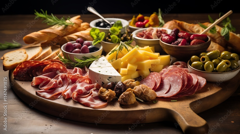 prosciutto and olives prosciutto and olives