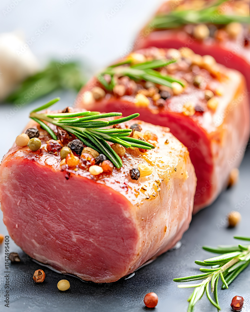 Picture of cute pig, pork, processed food, photograph or illustrator for advertising Picture of cute pig, pork, processed food, photograph or illustrator for advertising