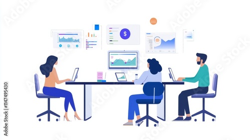 Enterprise Application connectivity and Integration in business man hand