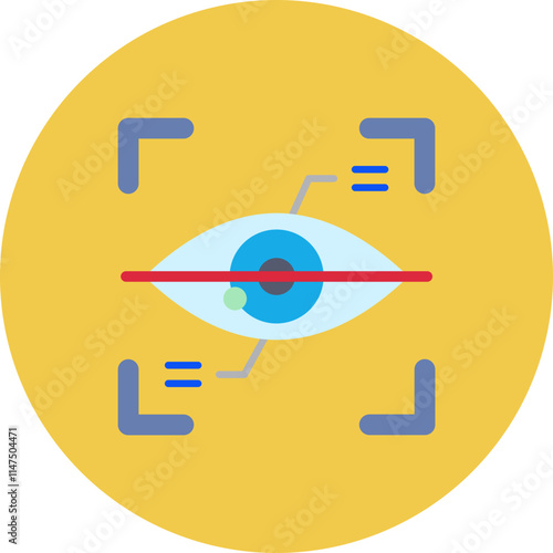 Eye scanner Icon