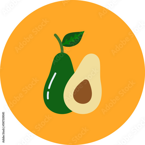 Avocado Icon