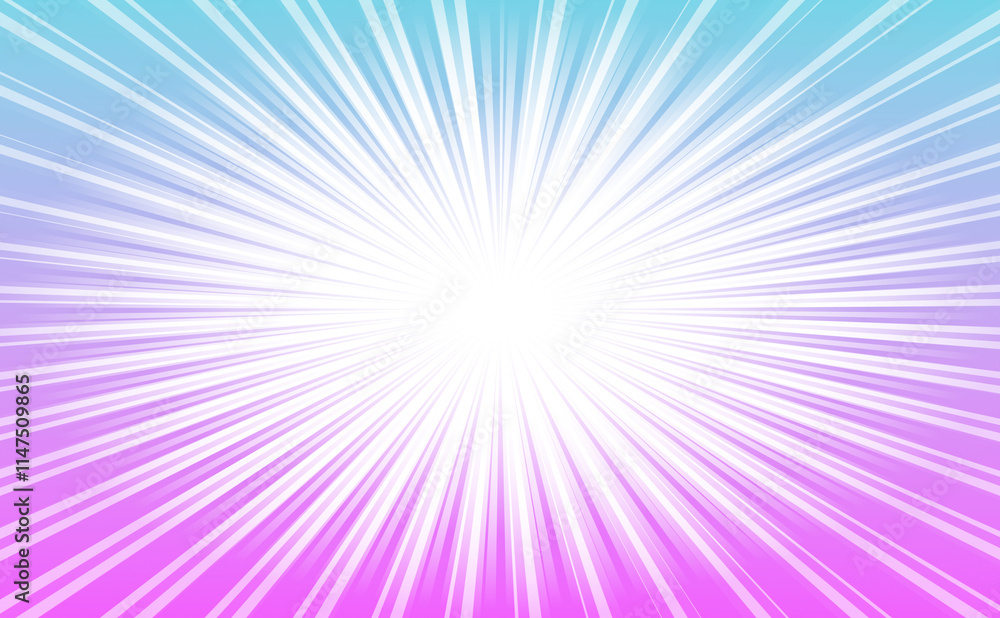 Obraz premium gradient radiating lines on transparent background