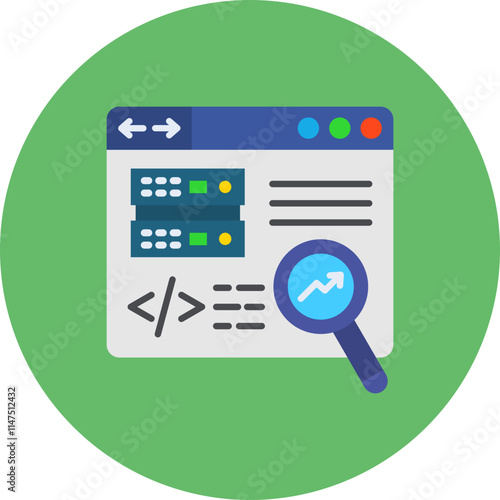 Web analysis Icon