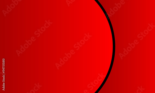 Abstract gradient design focusing on intense red tones and bold curved geometry. Perfect background for presentations, advertisements, or artistic concepts.