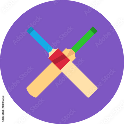 Cricket bat Icon