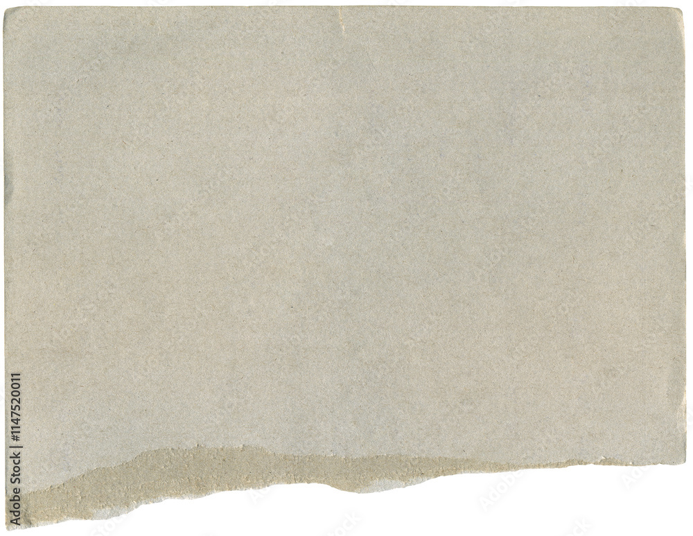 Obraz premium Textured torn cardboard, versatile background for collage, scrapbooking.