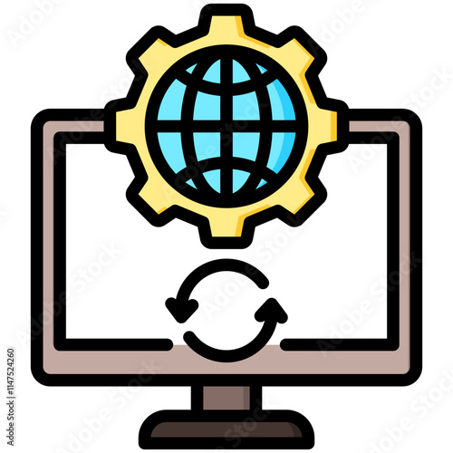 Internet Service Icon