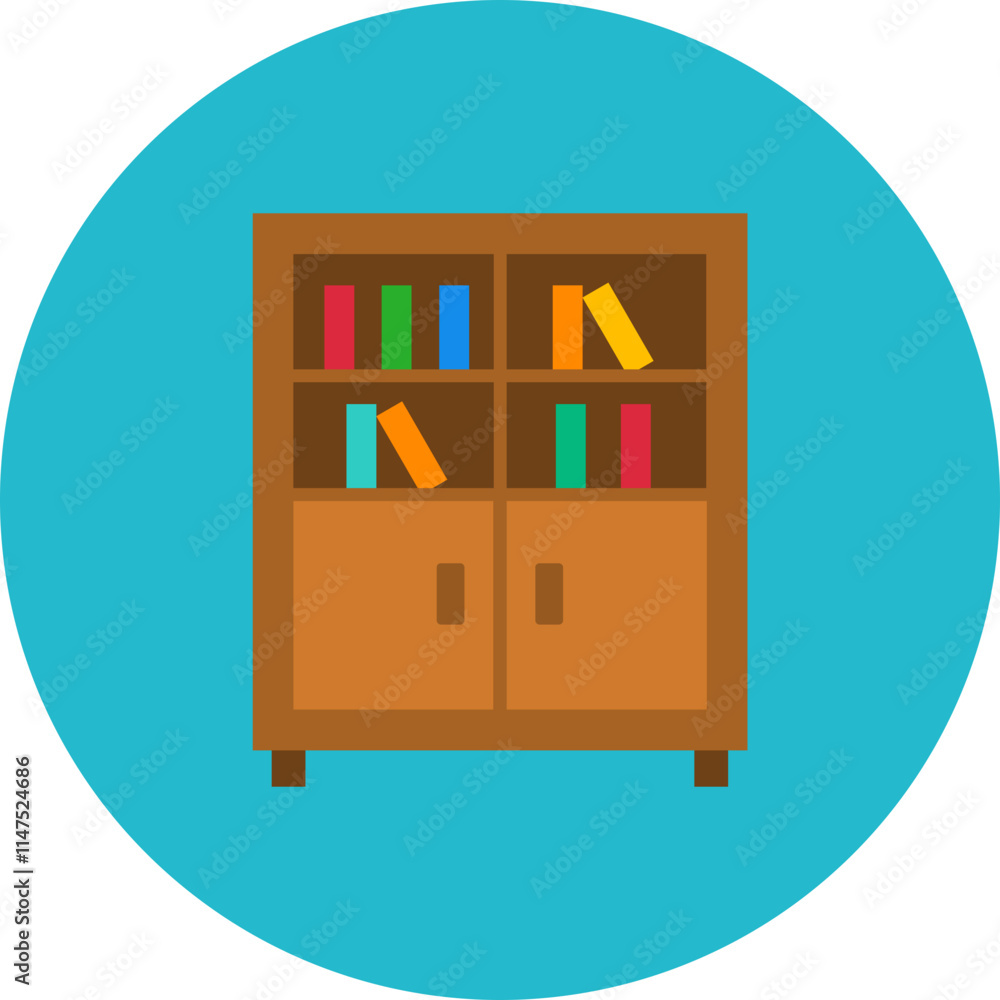 Obraz premium Cabinet Icon