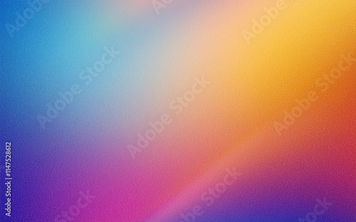 gradient grainy colorful blurry waves purple orange blue dreamy rainbow colors abstract plain background