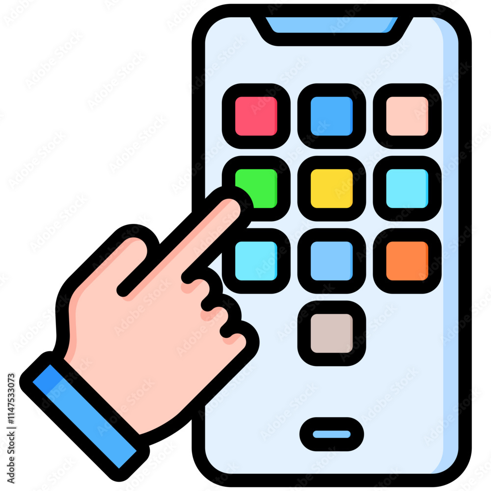 Mobile Apps Icon Mobile Apps Icon