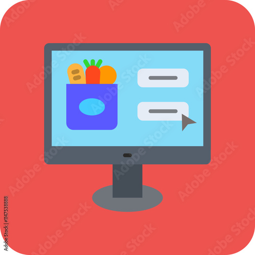Online Shopping Icon
