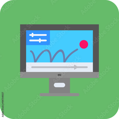 Motion Graphics Icon