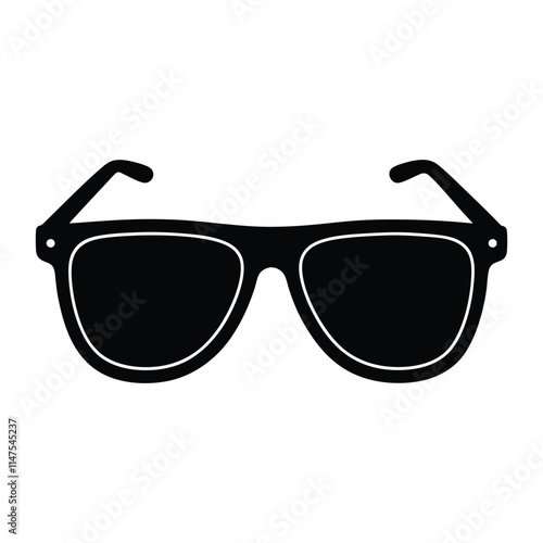 Sunglasses Icon Silhouette Vector
