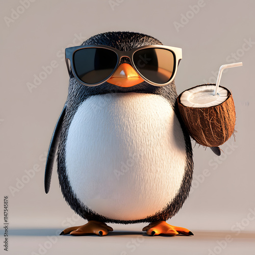 3D penguin