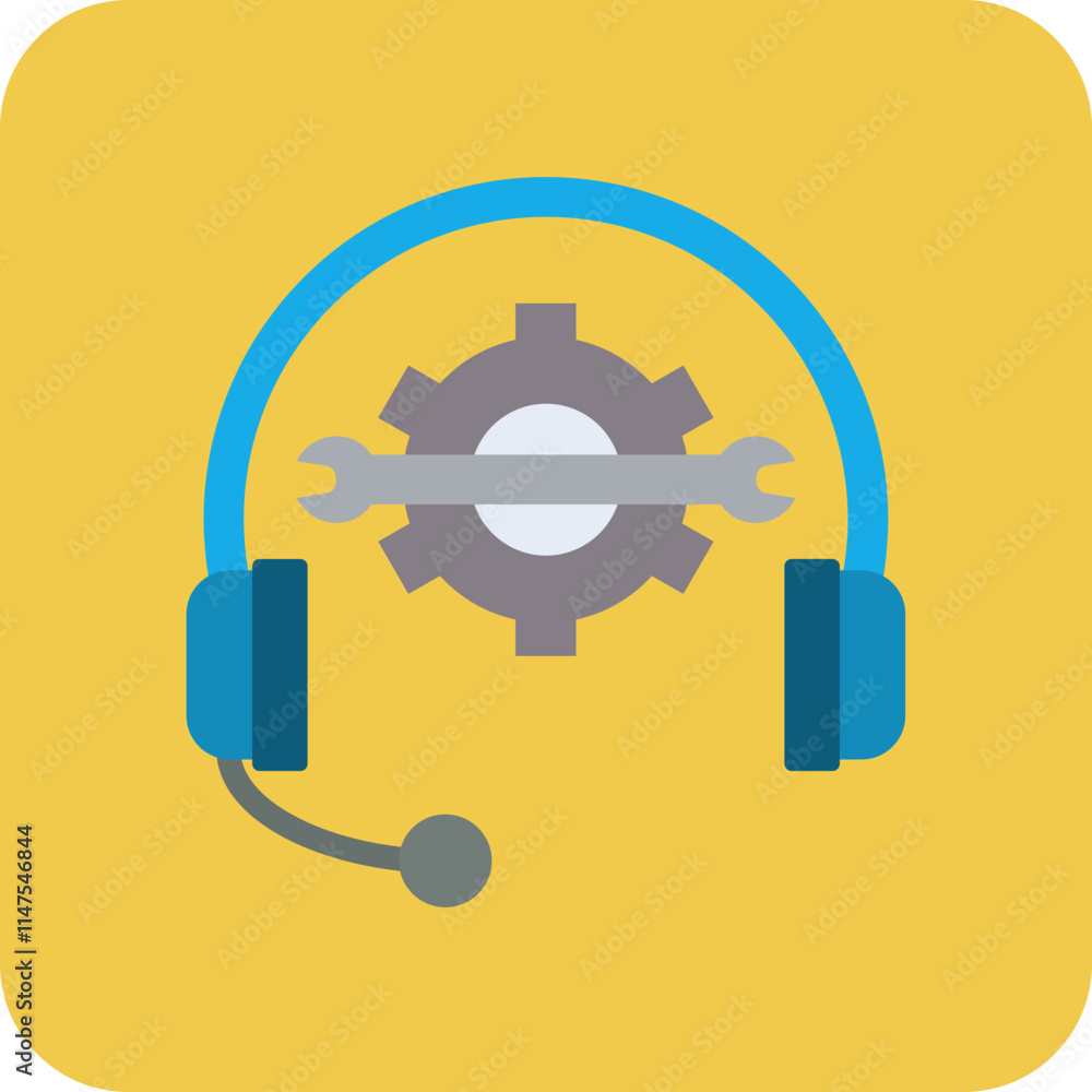 Obraz premium Tech support Icon