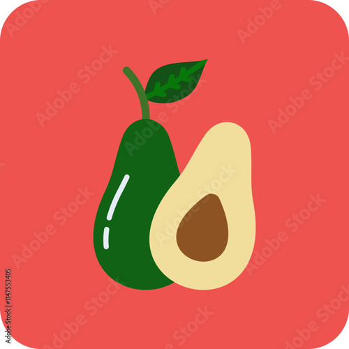 Avocado Icon